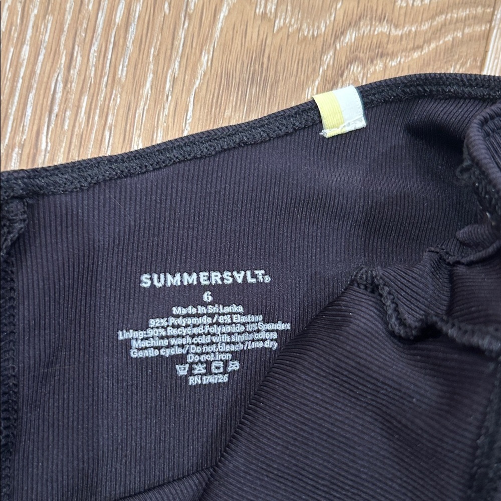 Summersalt Maternity Cinched High Rise Bikini Bottom - Picture 4 of 5